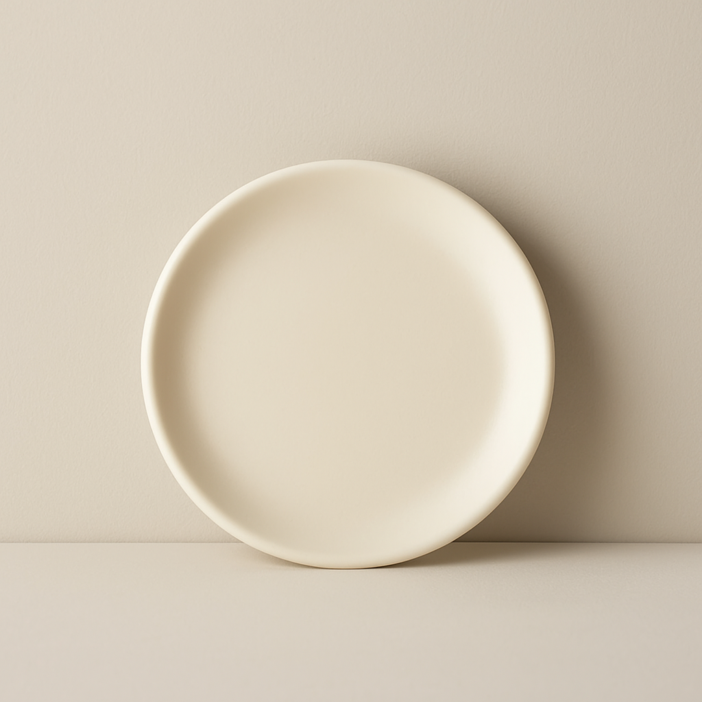 Bone China Dessert Plate 6.375" - Avery White Premium Dinnerware