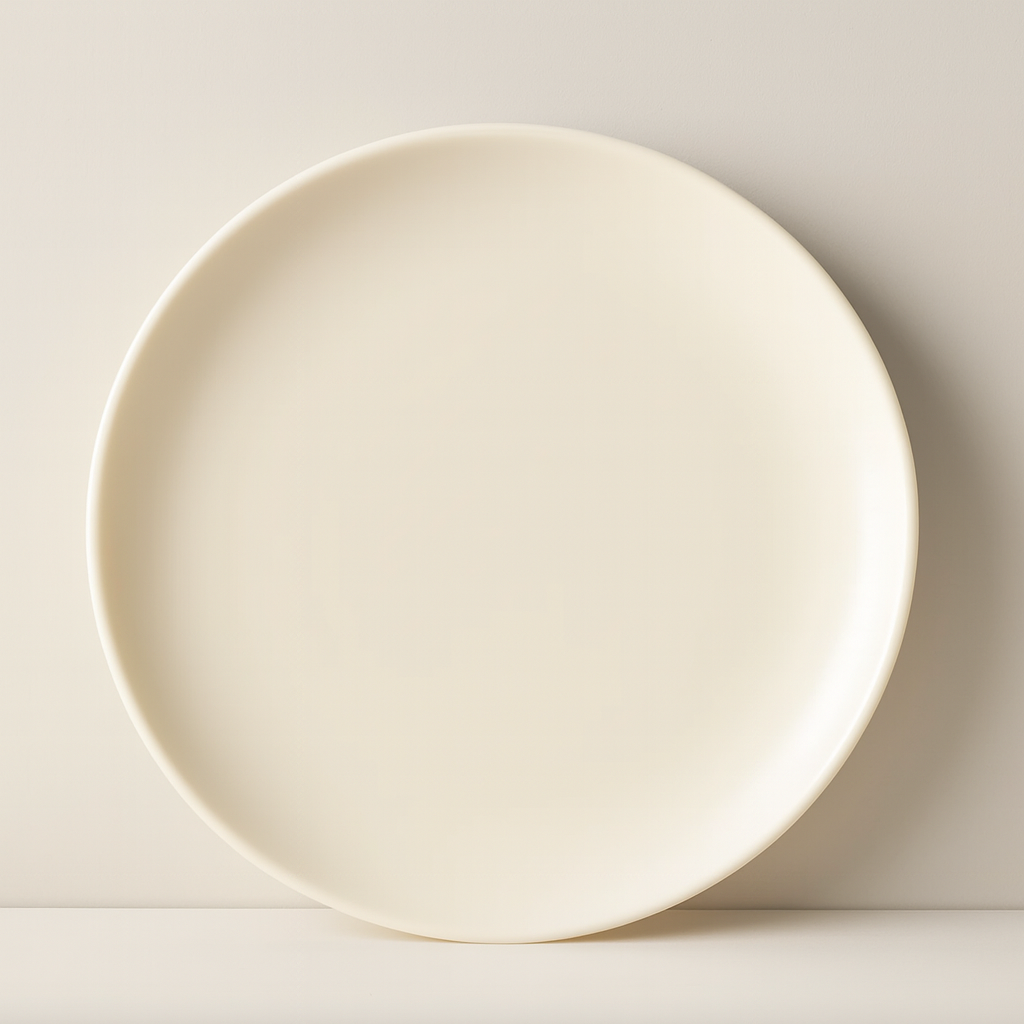 Bone China Dinner Plate 10.5" - Avery White Premium Dinnerware