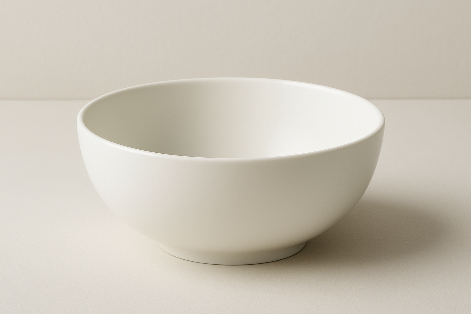 Bone China All-Purpose Bowl 6" - Coupe Style Avery White