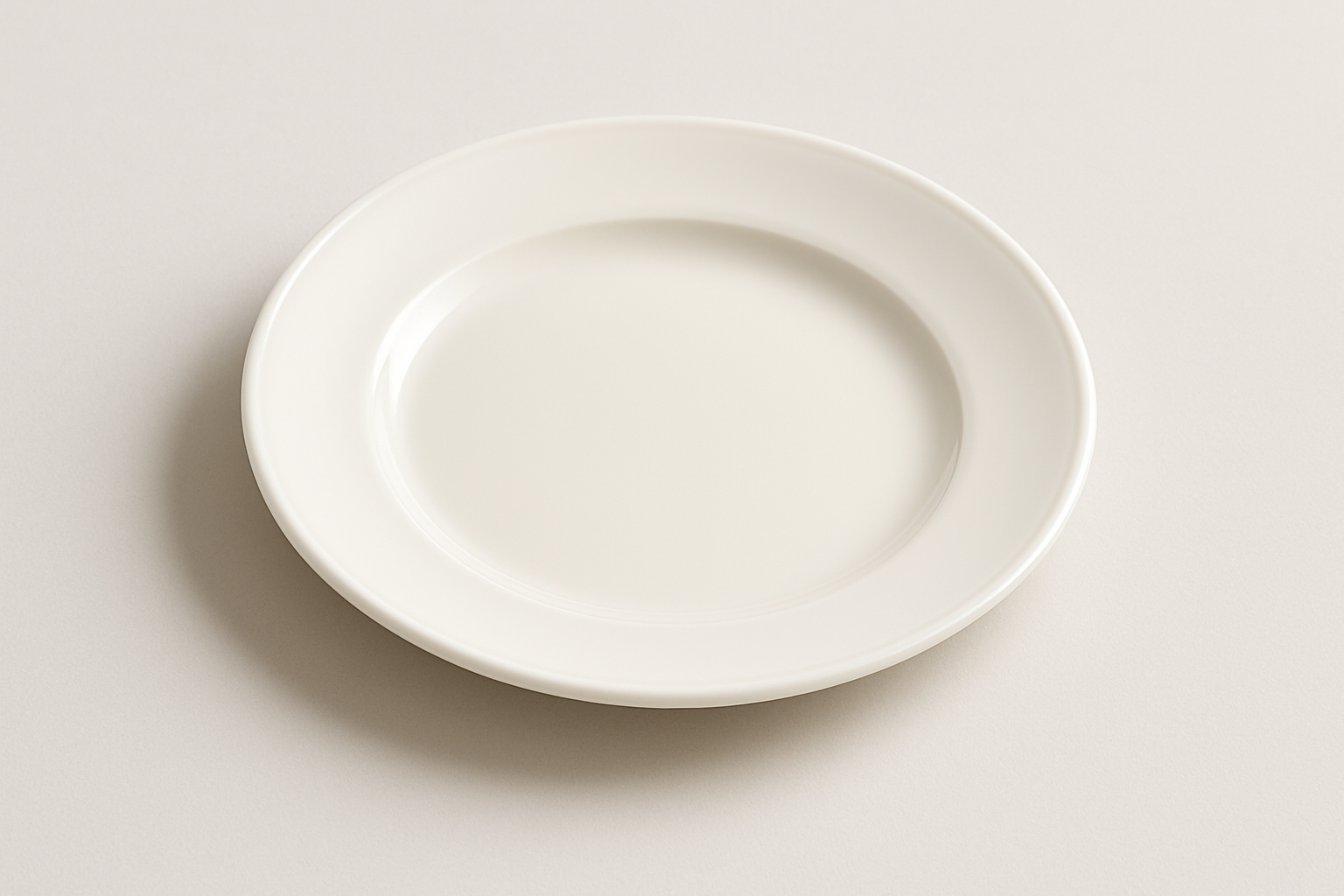 Bone China Dessert Plate 6.375" - Avery White Premium Dinnerware