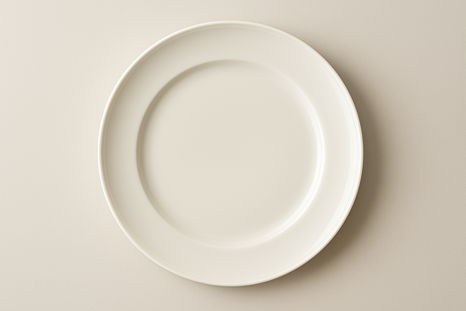 Bone China Dinner Plate 10.5" - Avery White Premium Dinnerware