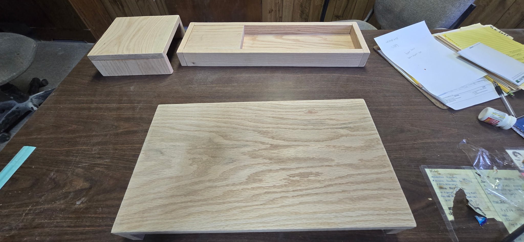 Custom - Made Solid Oak Display & Service Board – Handmade - MH Made