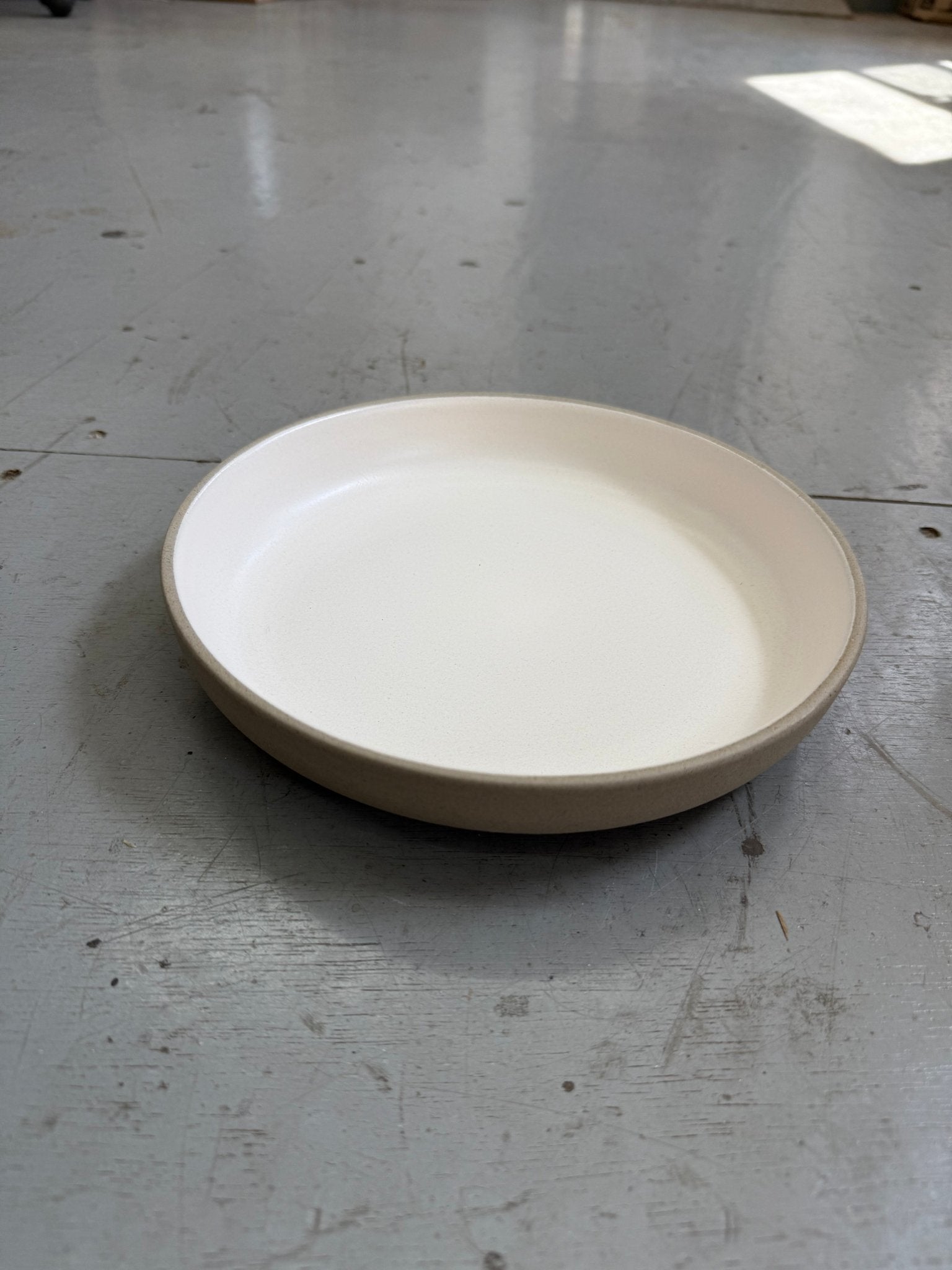 Stoneware Coupe Bowl – 9 1/2” (White Matte Glaze) - MH Made